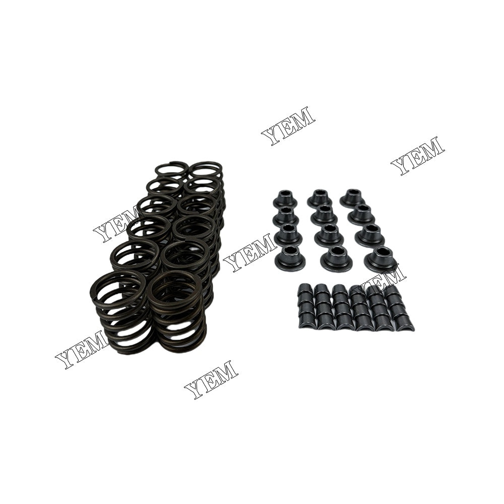 6D15 Valve Spring Kit Spring Seat & Retainer For Mitsubishi (Fit One Engine) For Mitsubishi