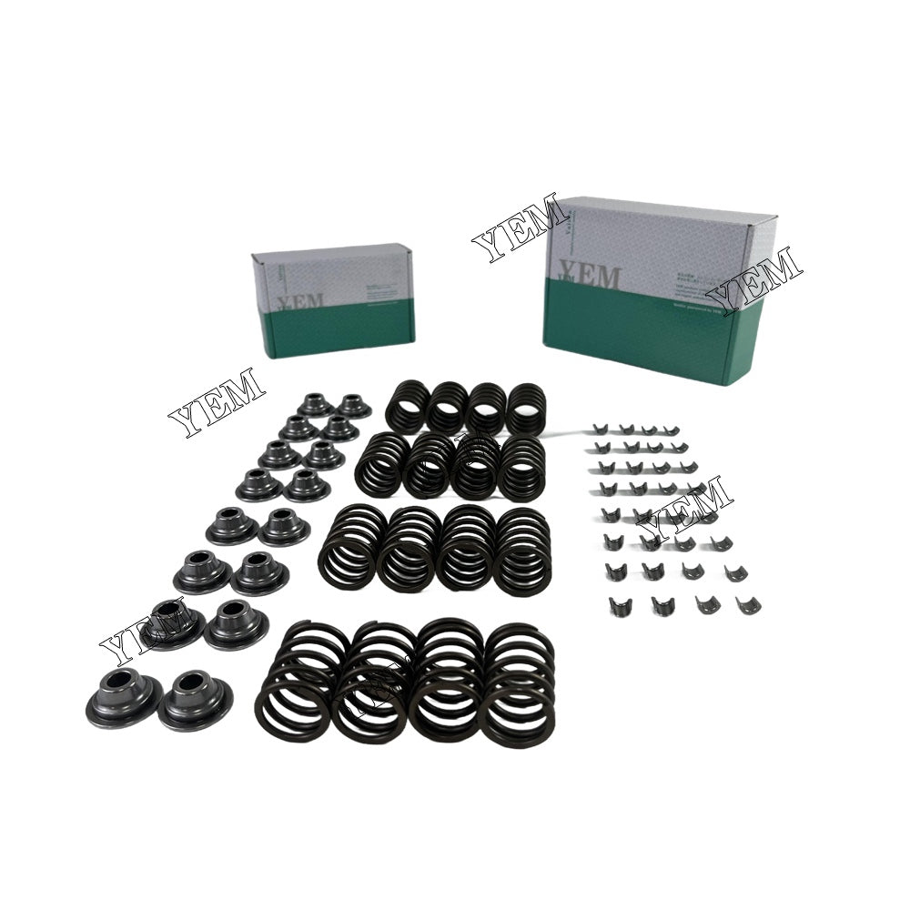 V3800 Valve Spring Kit Spring Seat & Retainer For Kubota (Fit One Engine) For Kubota