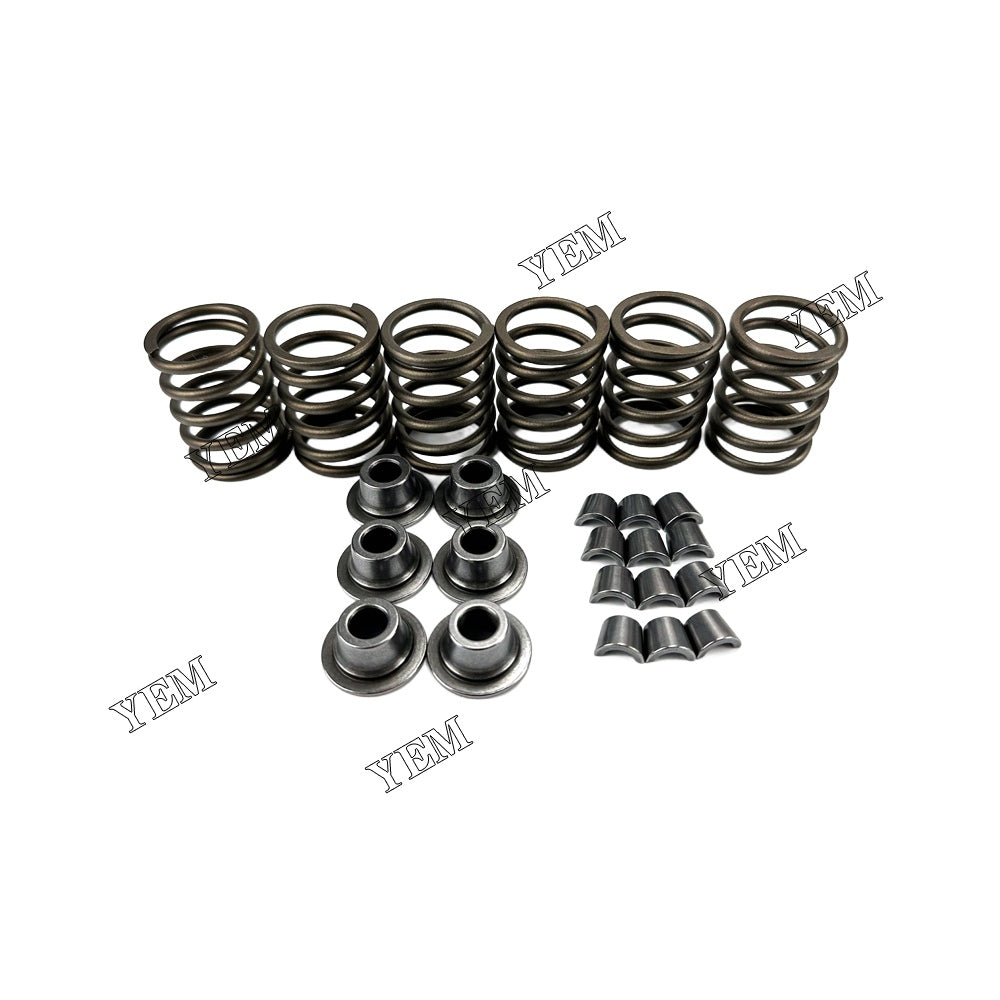 3TNE66 Valve Spring Kit Spring Seat & Retainer For Yanmar (Fit One Engine)