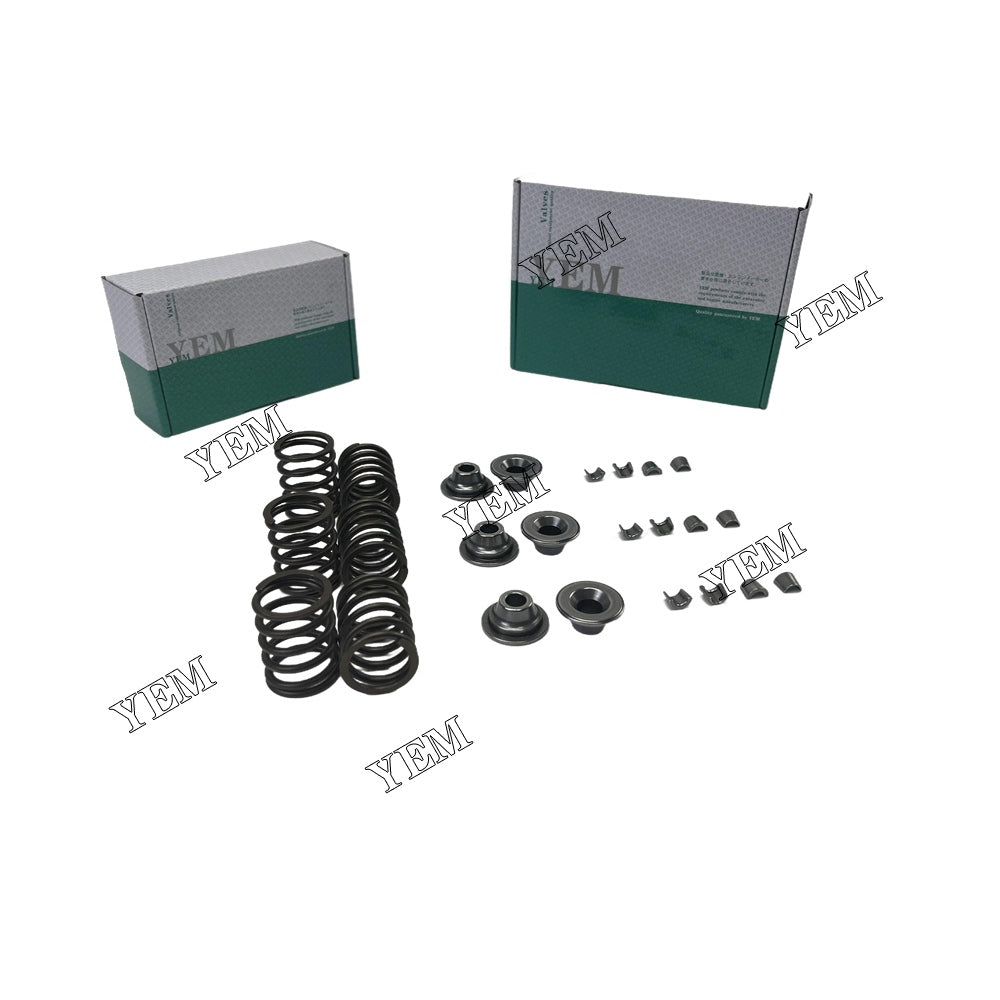 D1305 Valve Spring Kit Spring Seat & Retainer For Kubota (Fit One Engine) For Kubota