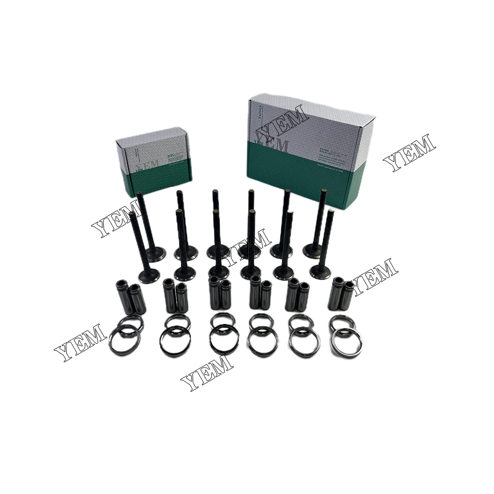 V3600 Intake & Exhaust Valve Guide Seat Kit For Kubota 30 D 7 E diesel klift For Kubota