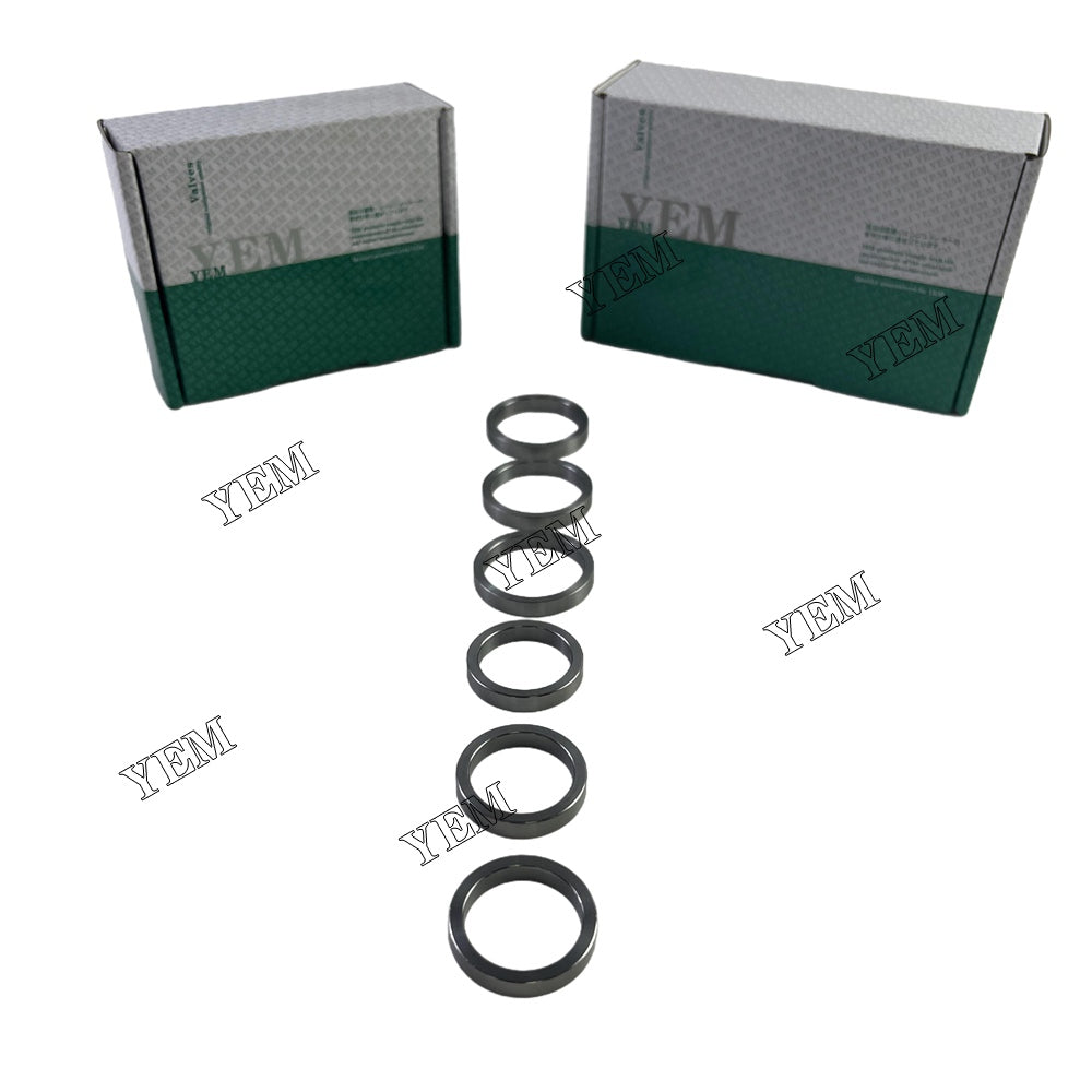 6 PCS 3KR2 Valve Seat For Isuzu 3KR2 Engine