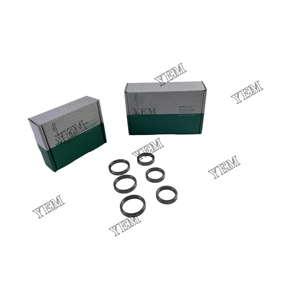 6 PCS D1105 Valve Seat For Kubota F2680 B92 B2401 B2601 FZ2400 A-195 tractor D1105 Engine For Kubota