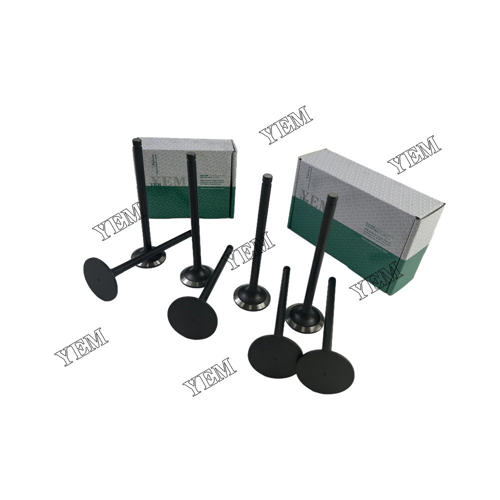 8 PCS 4G64 Intake Valve & Exhaust Valve Kit For Mitsubishi GC30K LPG klift For Mitsubishi