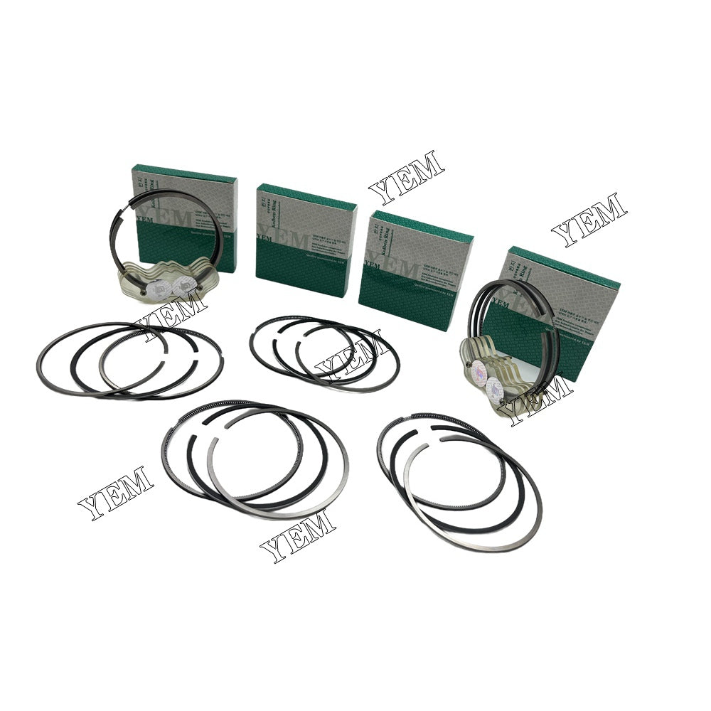 6PCS H06C Piston Rings Set STD For Hino H06C Engine For Hino