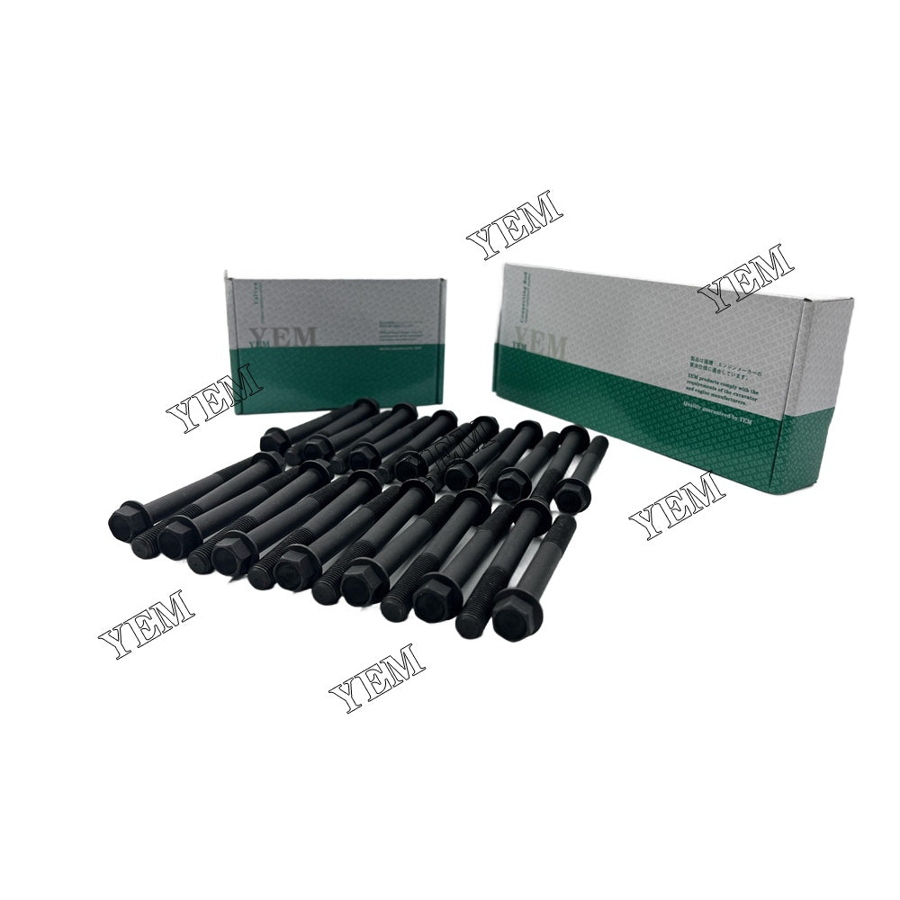 26PCS L10 Cylinder Head Bolt Set For Cummins excavator parts For Cummins