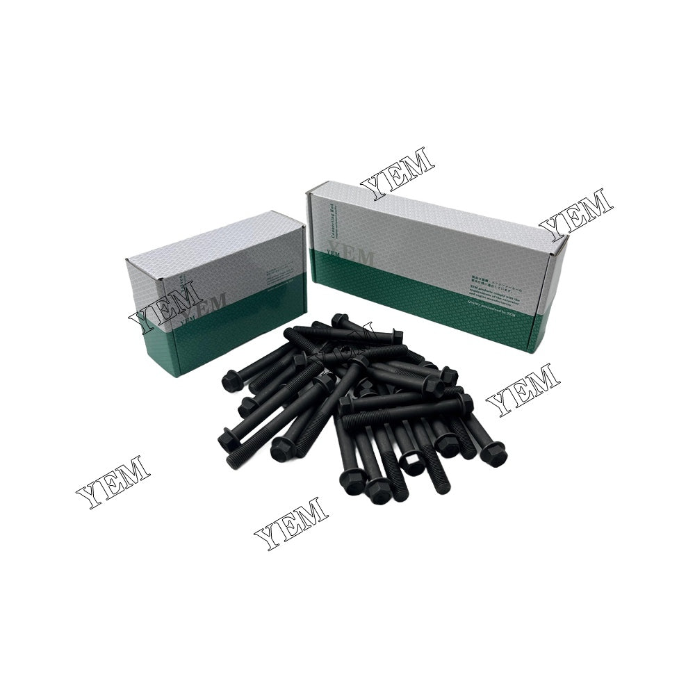 26PCS DL06 Cylinder Head Bolt Set For Doosan / DEVELON DPCS 140 W excavator For Doosan / DEVELON