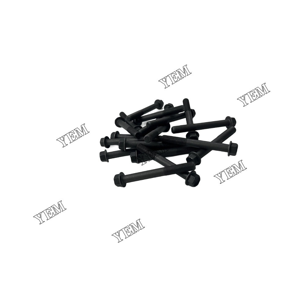 19PCS C201 Cylinder Head Bolt Set For Isuzu C201 Engine For Isuzu