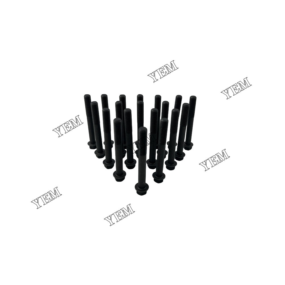19PCS C201 Cylinder Head Bolt Set For Isuzu C201 Engine