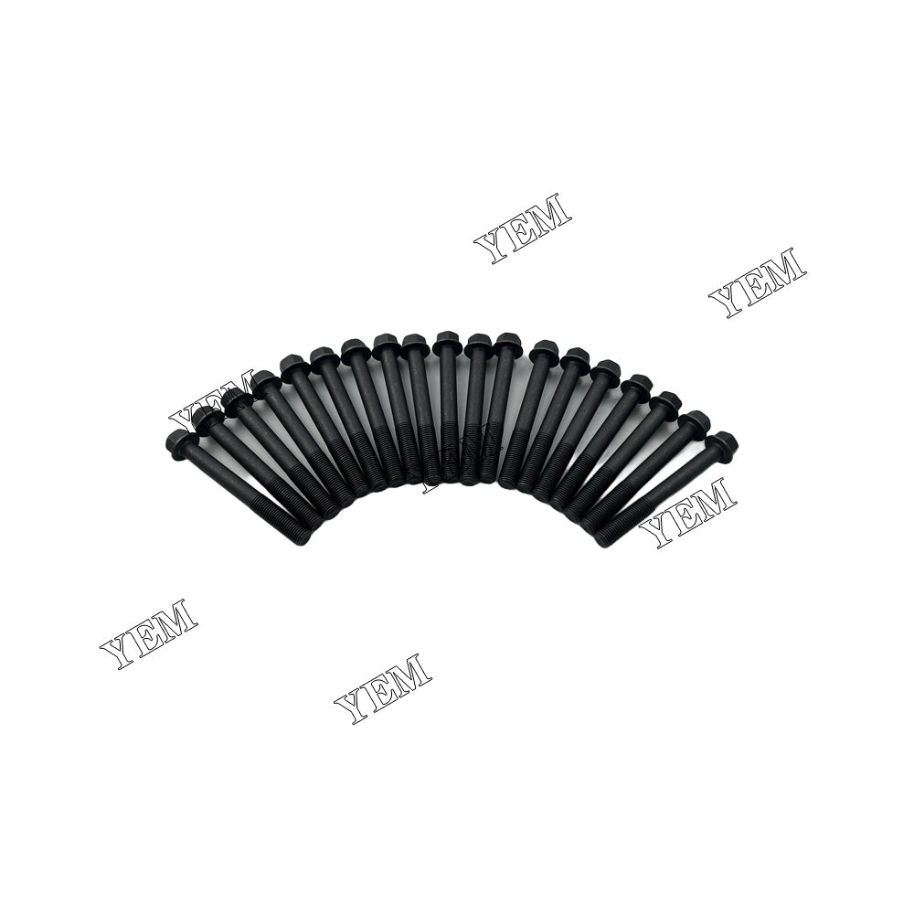 19PCS C240 Cylinder Head Bolt Set For Isuzu Still RC40-2 diesel klift For Isuzu
