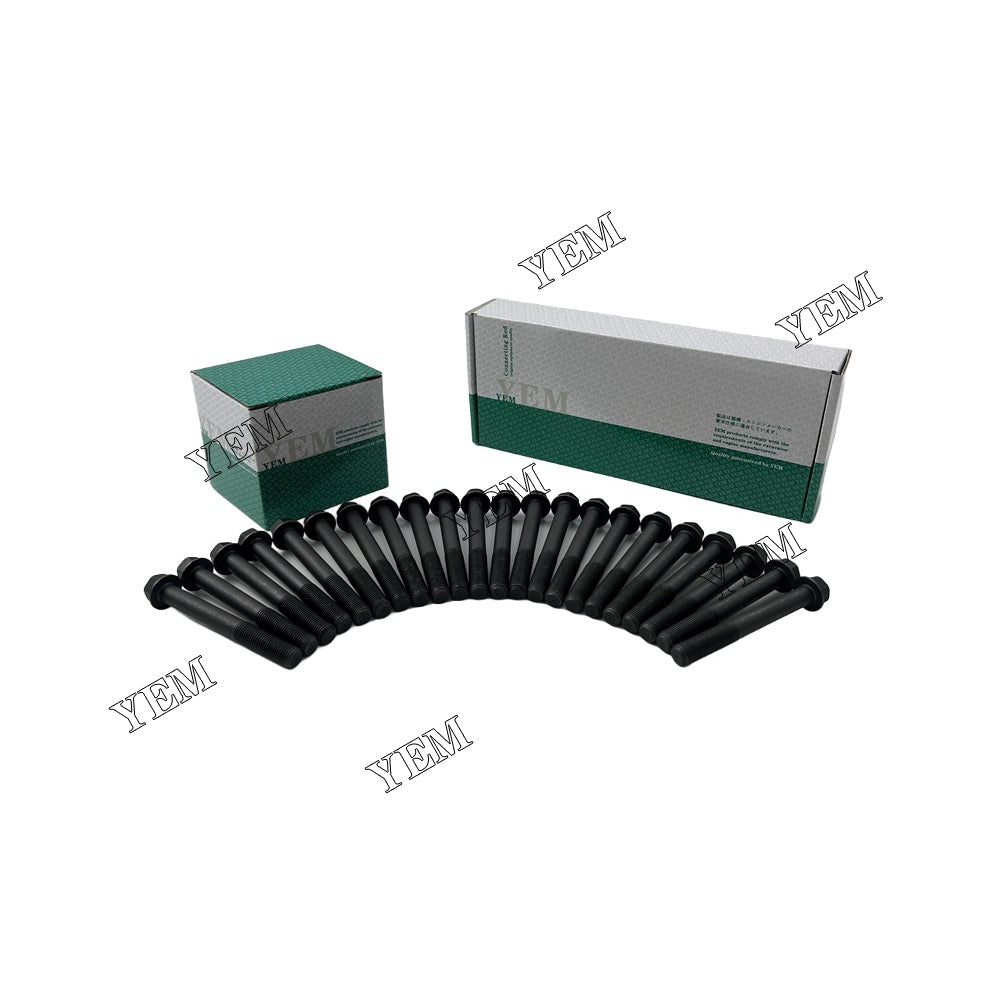 22PCS F2503 Cylinder Head Bolt Set For Kubota Excavator For Kubota