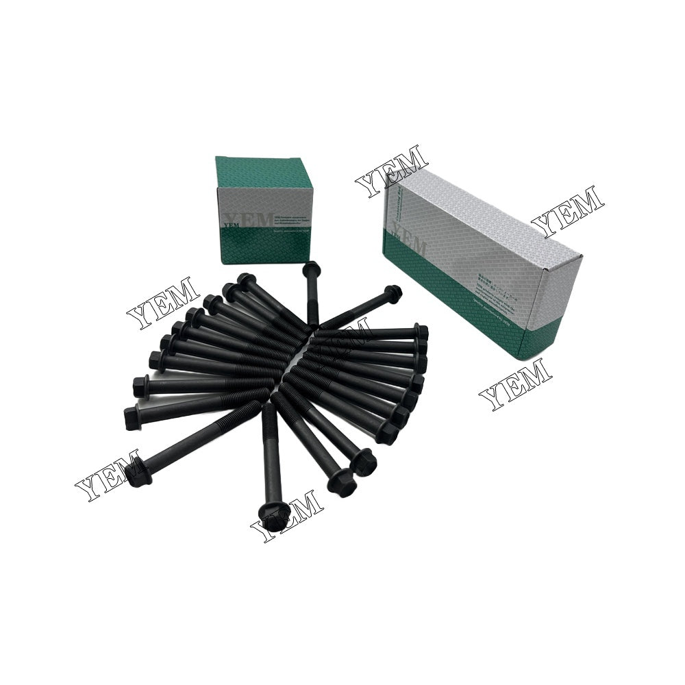 22PCS 1004-40T Cylinder Head Bolt Set For Perkins For Perkins