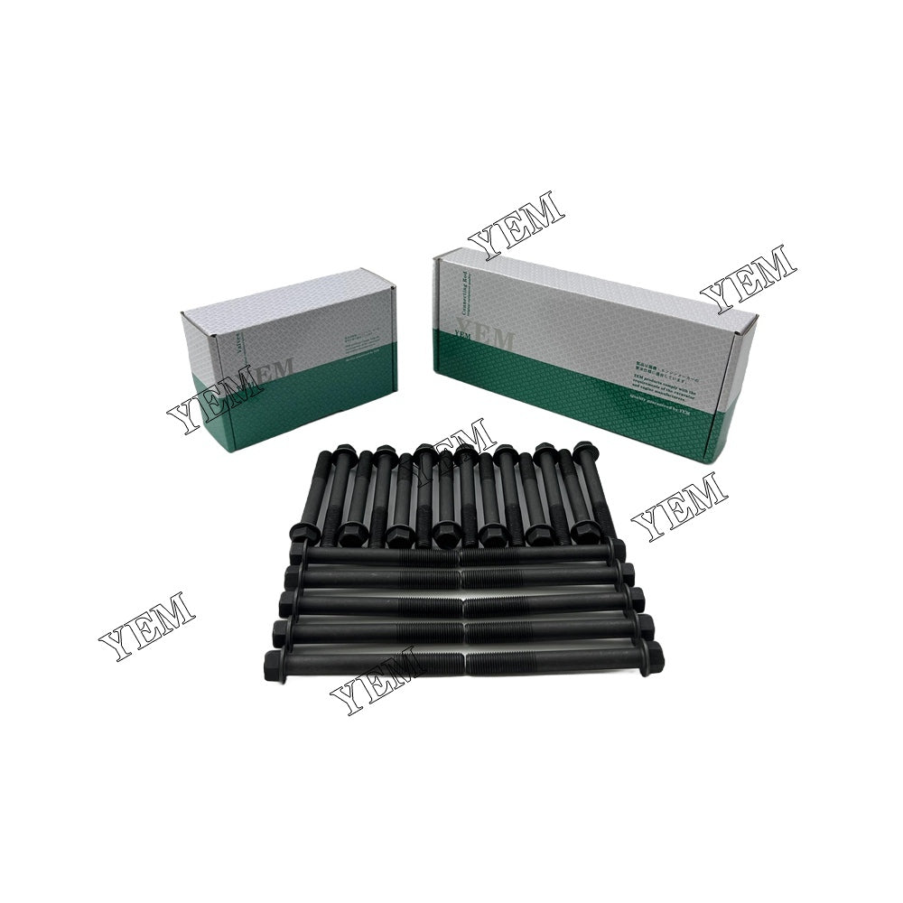 24 PC D1146 Cylinder Head Bolt For Doosan / DEVELON S Spare Parts For Doosan / DEVELON