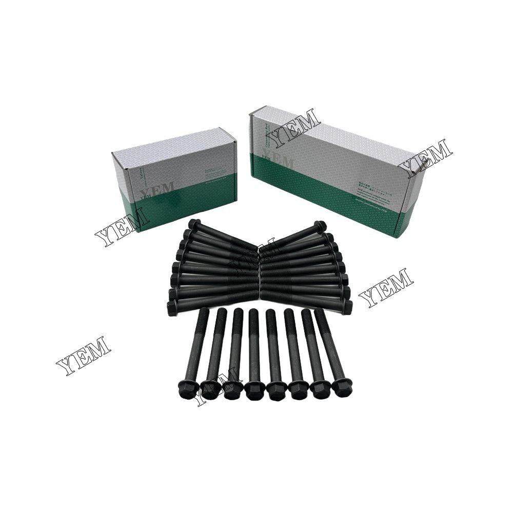 24 PC D1146 Cylinder Head Bolt For Doosan / DEVELON S Spare Parts For Doosan / DEVELON