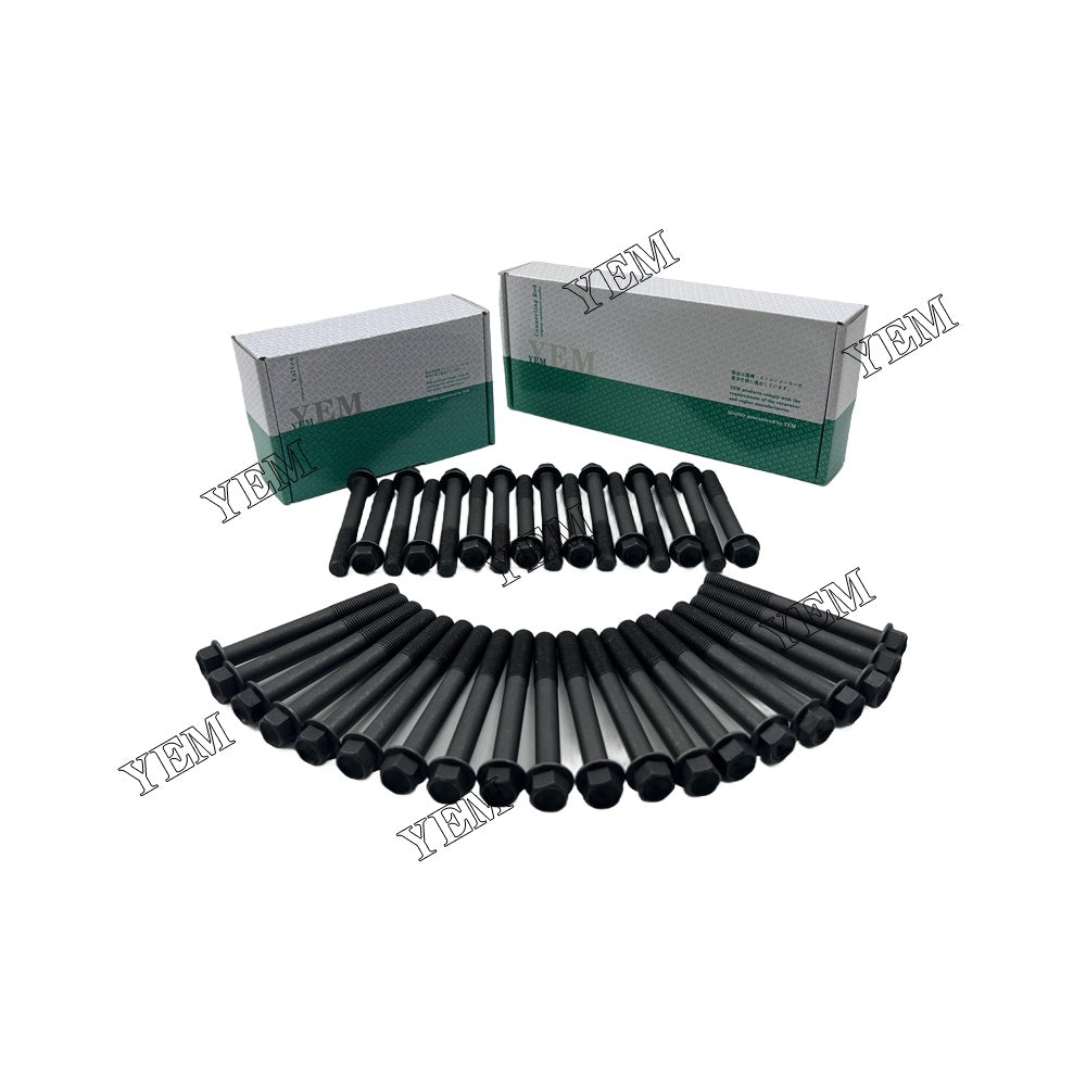 36PCS R926 Cylinder Head Bolt Set For Liebherr Excavator For Liebherr