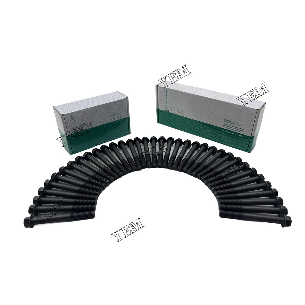 36PCS R926 Cylinder Head Bolt Set For Liebherr Excavator For Liebherr