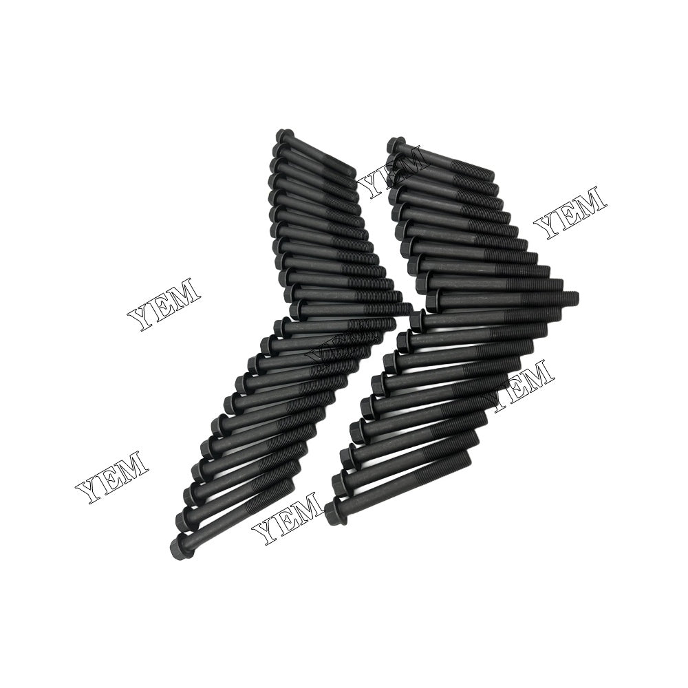42PCS 6D125 Cylinder Head Bolt Set For Komatsu excavator For Komatsu