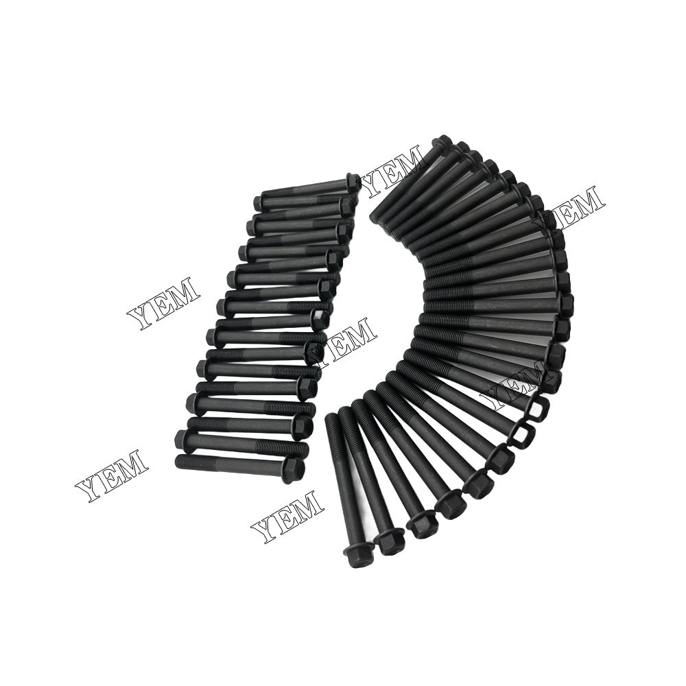 42PCS 6D125 Cylinder Head Bolt Set For Komatsu excavator For Komatsu