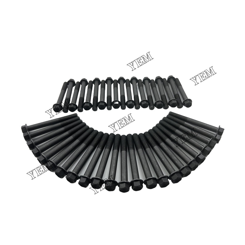 42PCS 6D125 Cylinder Head Bolt Set For Komatsu excavator For Komatsu
