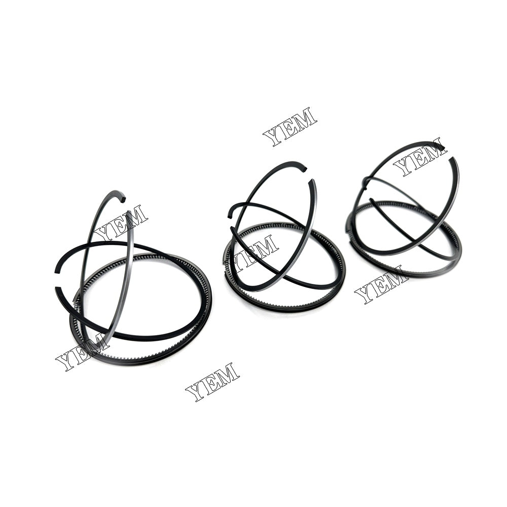 3PCS 3AB1 Piston Rings Set STD 86mm For Isuzu Iseki TS3510 TS4510 tractor For Isuzu