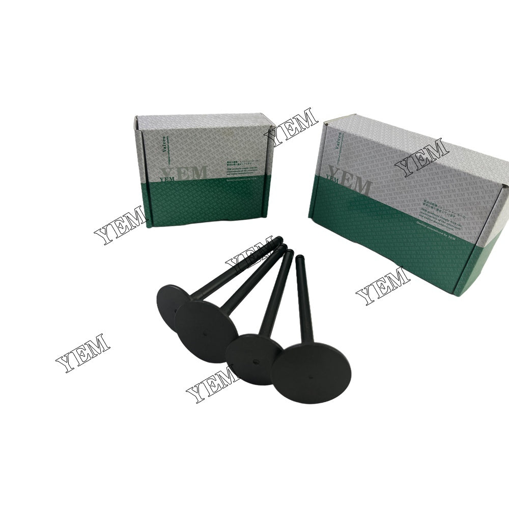 4 PCS Z482 Intake Valve & Exhaust Valve Kit For Kubota MB 048 excavator For Kubota