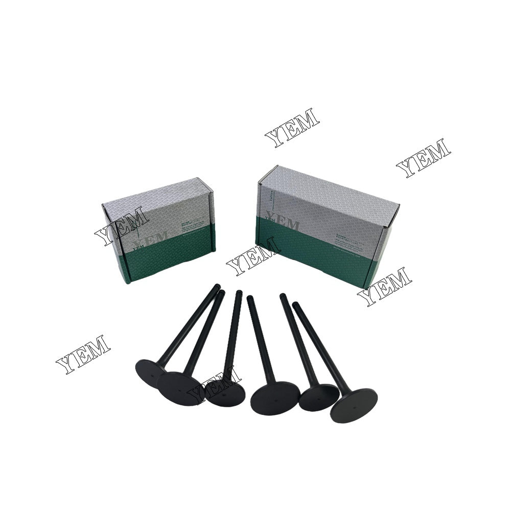6PCS 3TNM74 Valve For Yanmar X750 X758 tractor For Yanmar