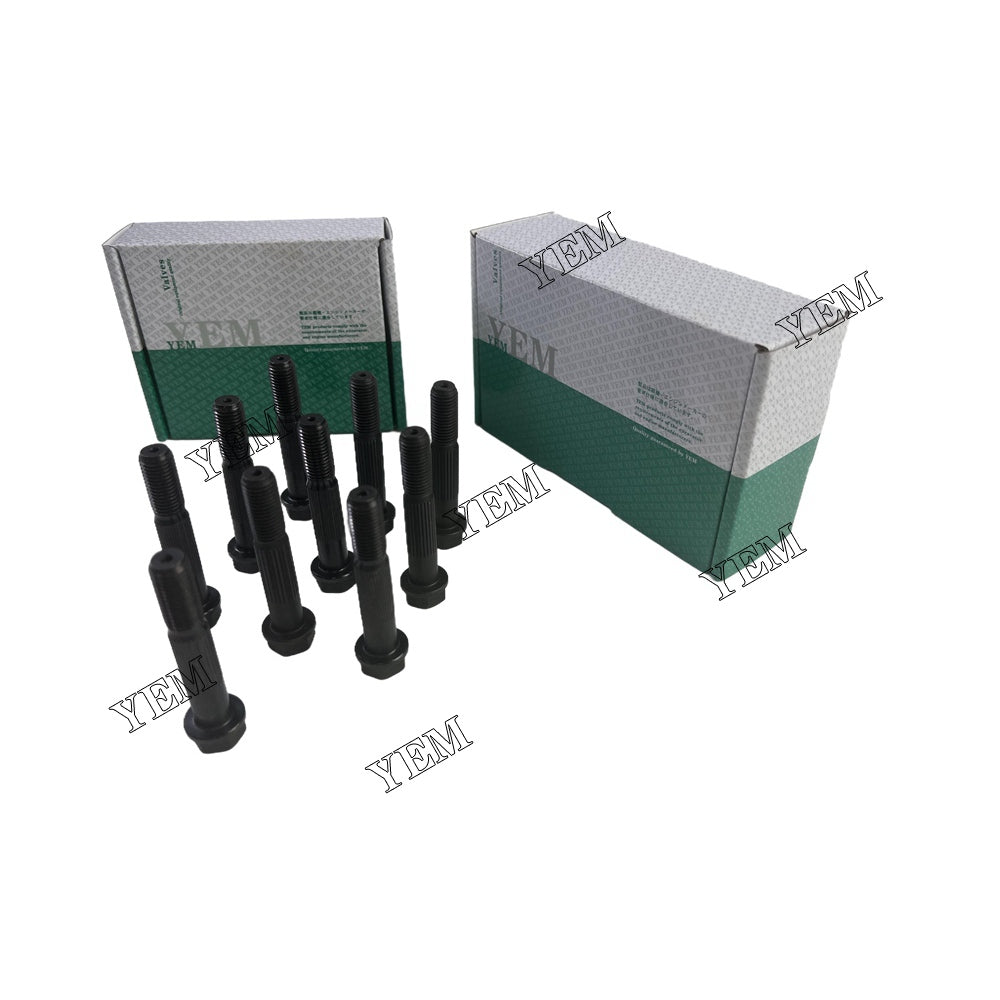 10PCS D5D Connecting Rod Bolt Screw For Volvo D5D Engine For Volvo