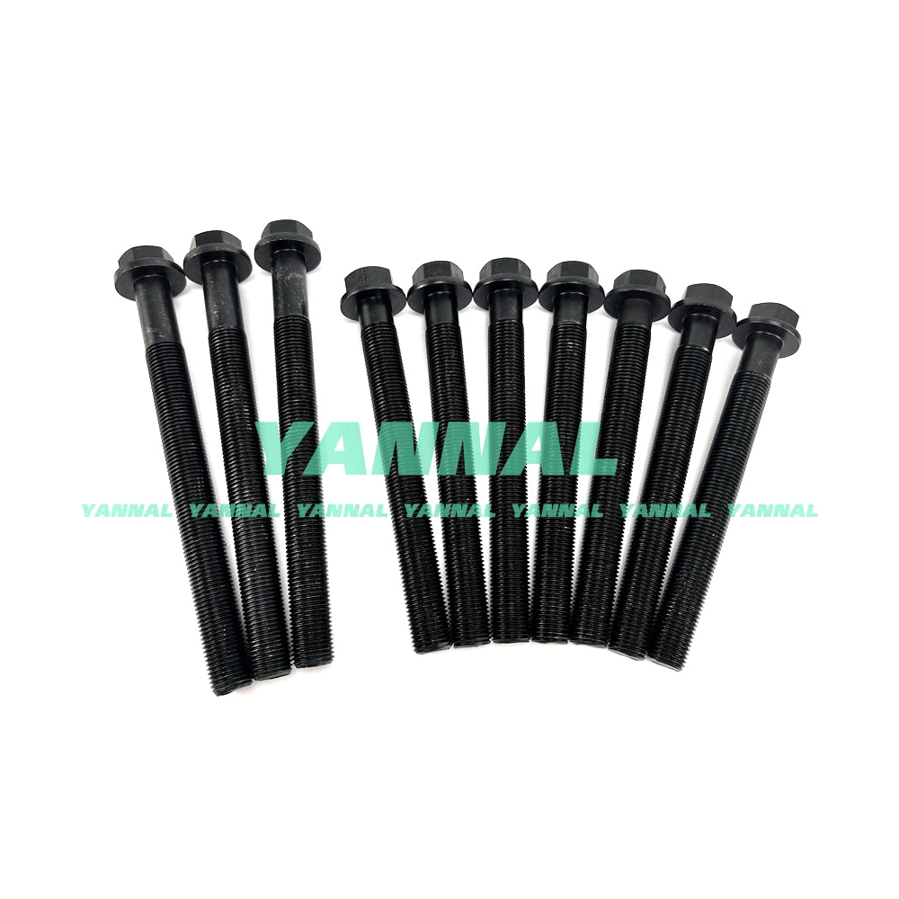 Good quality For Caterpillar C4.4 Cylinder Head Bolt 10PCS installed one engine For Caterpillar