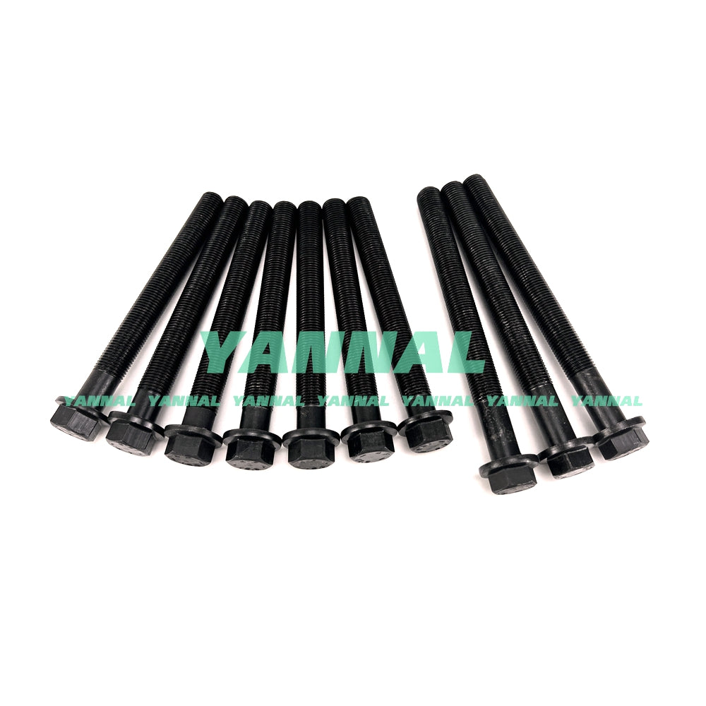 Good quality For Caterpillar C4.4 Cylinder Head Bolt 10PCS installed one engine For Caterpillar