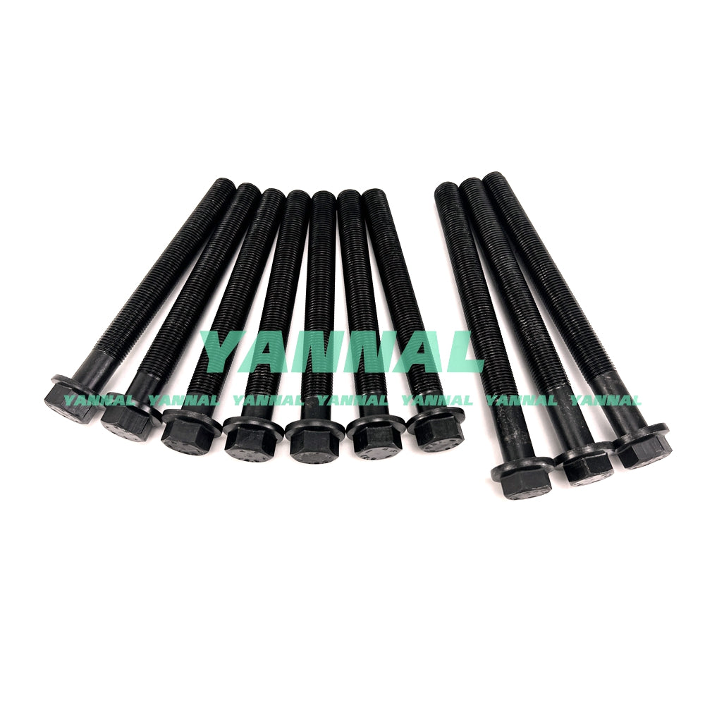 Good quality For Caterpillar C4.4 Cylinder Head Bolt 10PCS installed one engine For Caterpillar