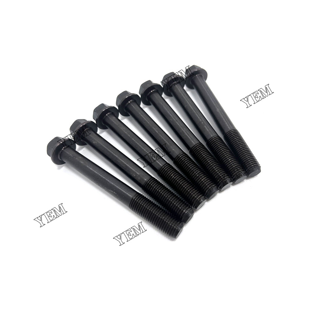 Good quality For Kubota WG1903 Head Bolt Set 7PCS installed one engine For Kubota