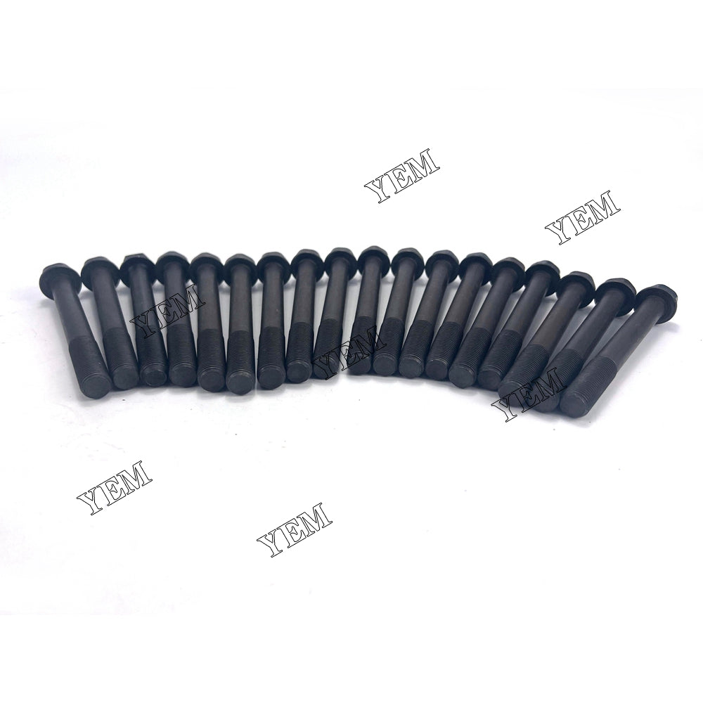 Good quality For Kubota V2203 Cylinder Head Bolt 18PCS installed one engine For Kubota