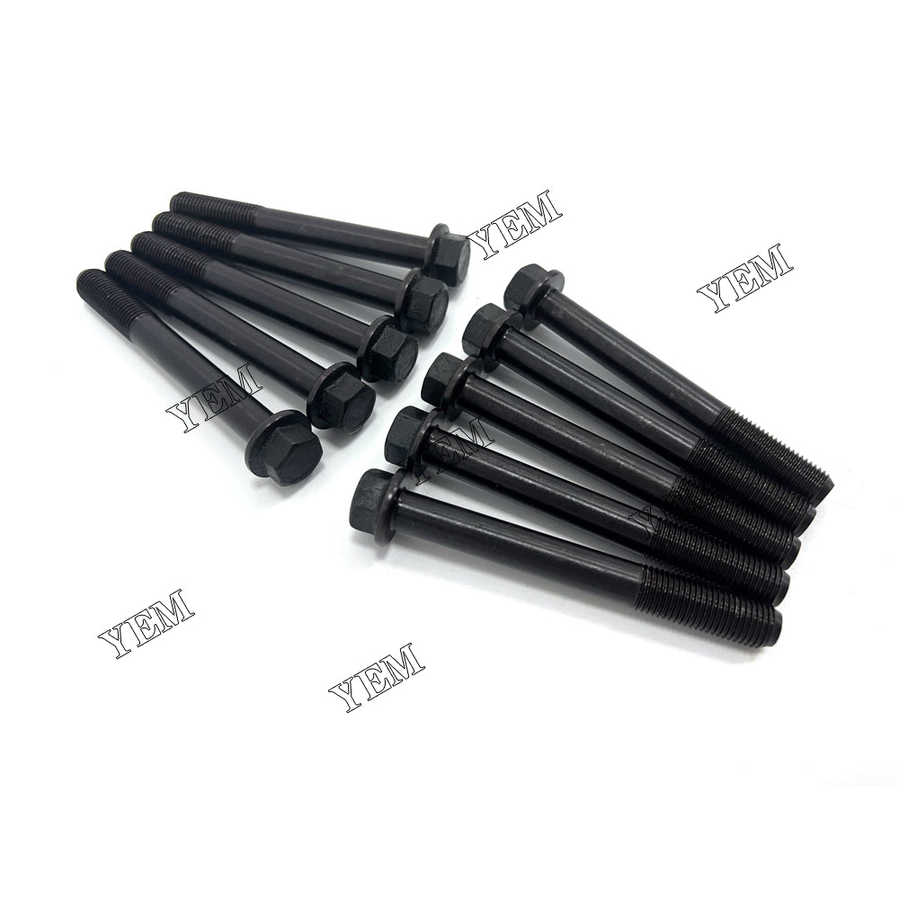 Good quality For Kubota ZB600 Head Bolt Set 10PCS installed one engine For Kubota