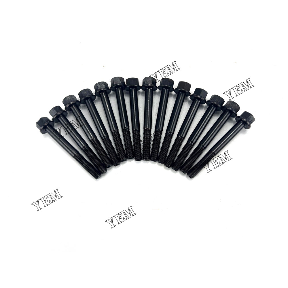 Good quality For Kubota D662 Head Bolt Set 14PCS installed one engine For Kubota