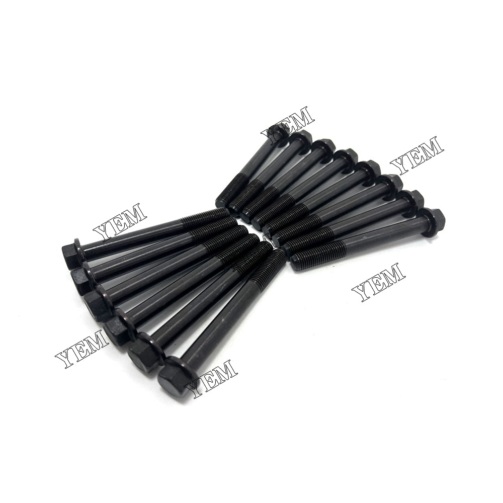 Good quality For Isuzu 3LD1 Cylinder Head Bolt 8-97036959-1 14PCS installed one engine For Isuzu