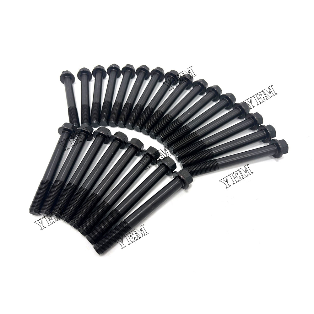 Good quality For Liebherr R934B Head Bolt Set 24PCS installed one engine For Liebherr