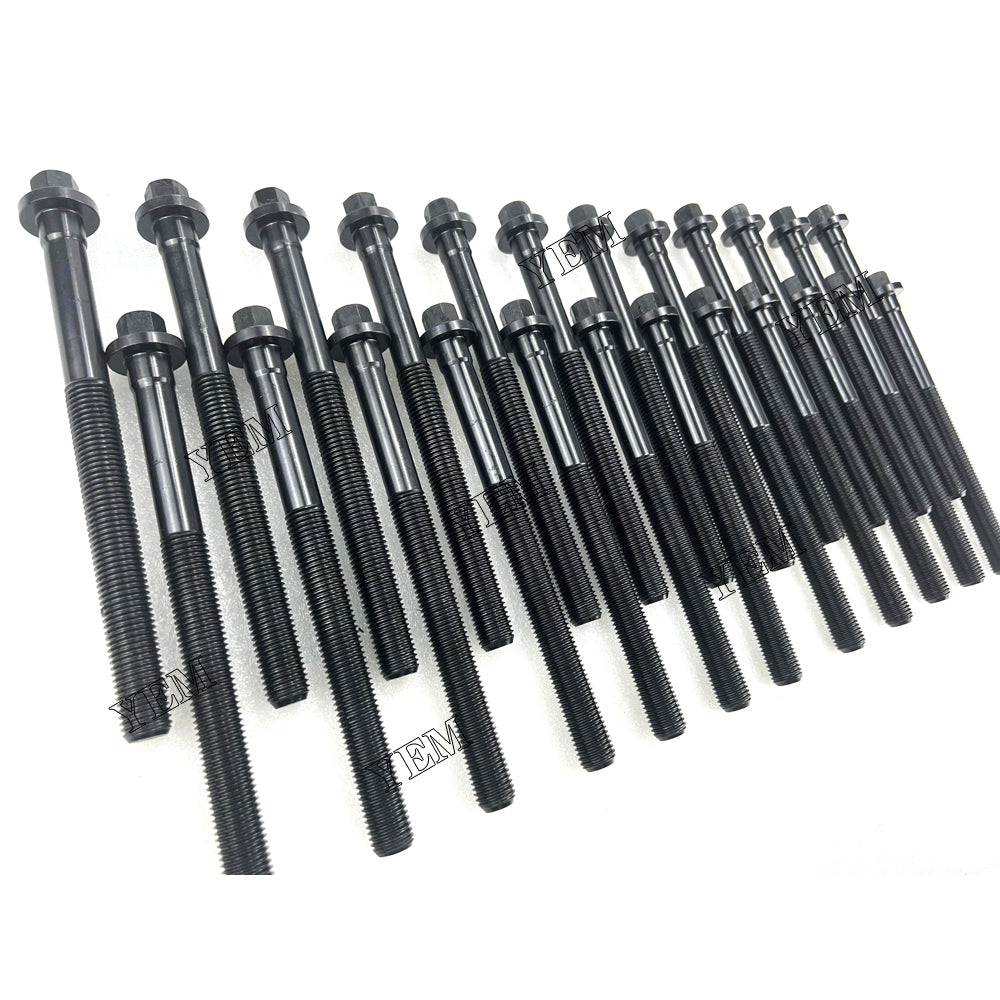 Good quality For Liebherr R926 Cylinder Head Bolt 24PCS installed one engine For Liebherr