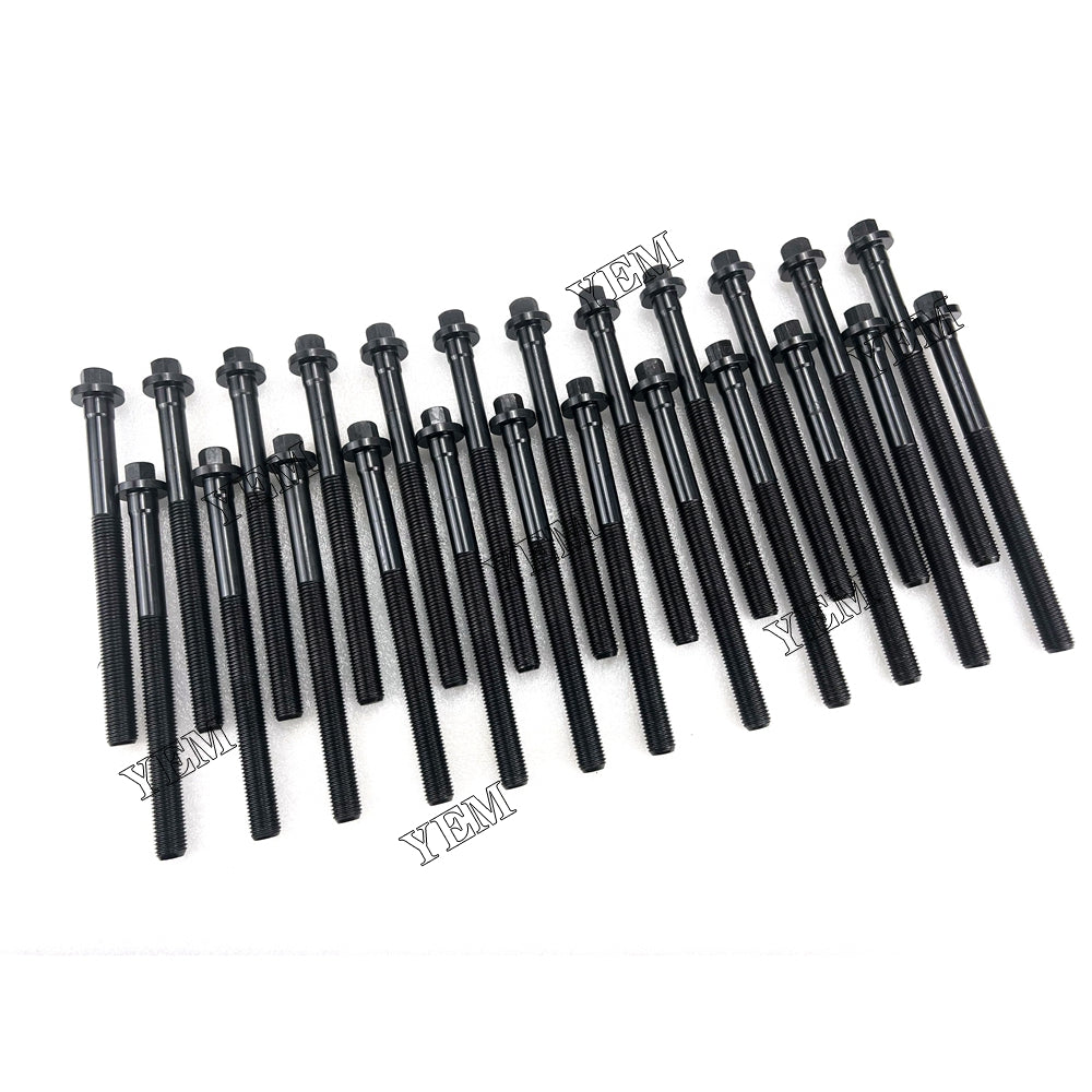 Good quality For Liebherr R926 Cylinder Head Bolt 24PCS installed one engine For Liebherr