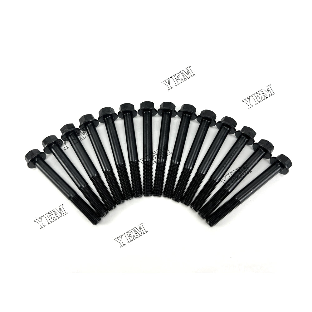 Good quality For Kubota W1605 Cylinder Head Bolt 9PCS installed one engine For Kubota