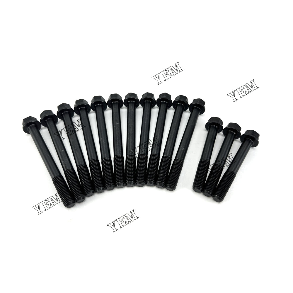 Good quality For Perkins 403D-11 Cylinder Head Bolt 14PCS installed one engine For Perkins