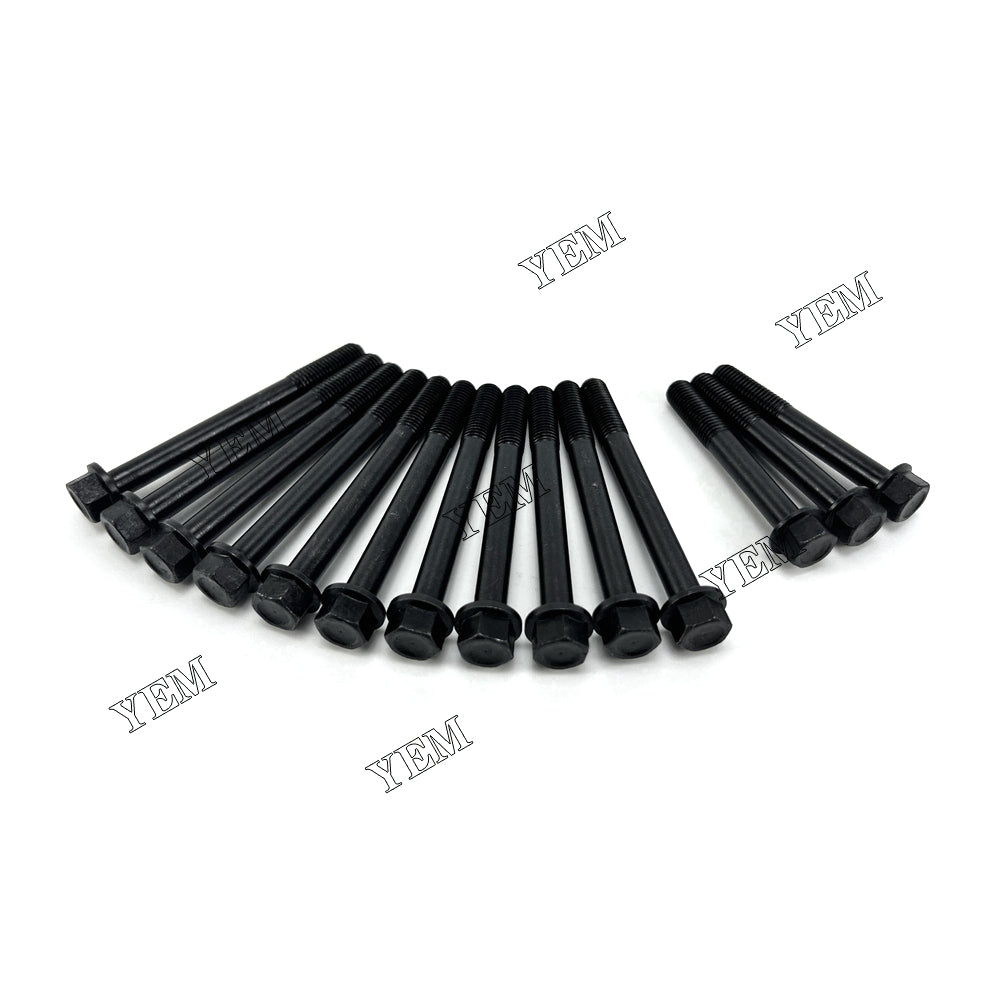 Good quality For Shibaura S773L Cylinder Head Bolt 14PCS installed one engine For Shibaura