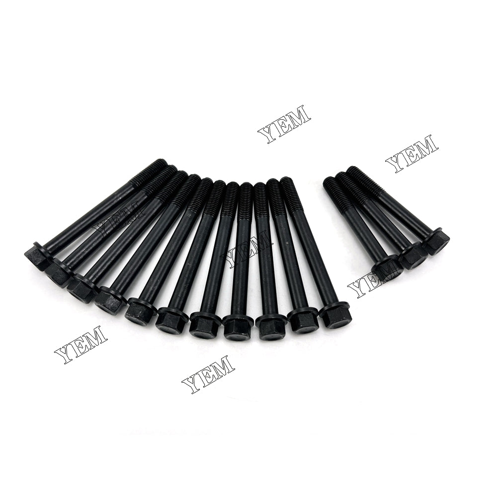 Good quality For Perkins 403D-11 Cylinder Head Bolt 14PCS installed one engine For Perkins