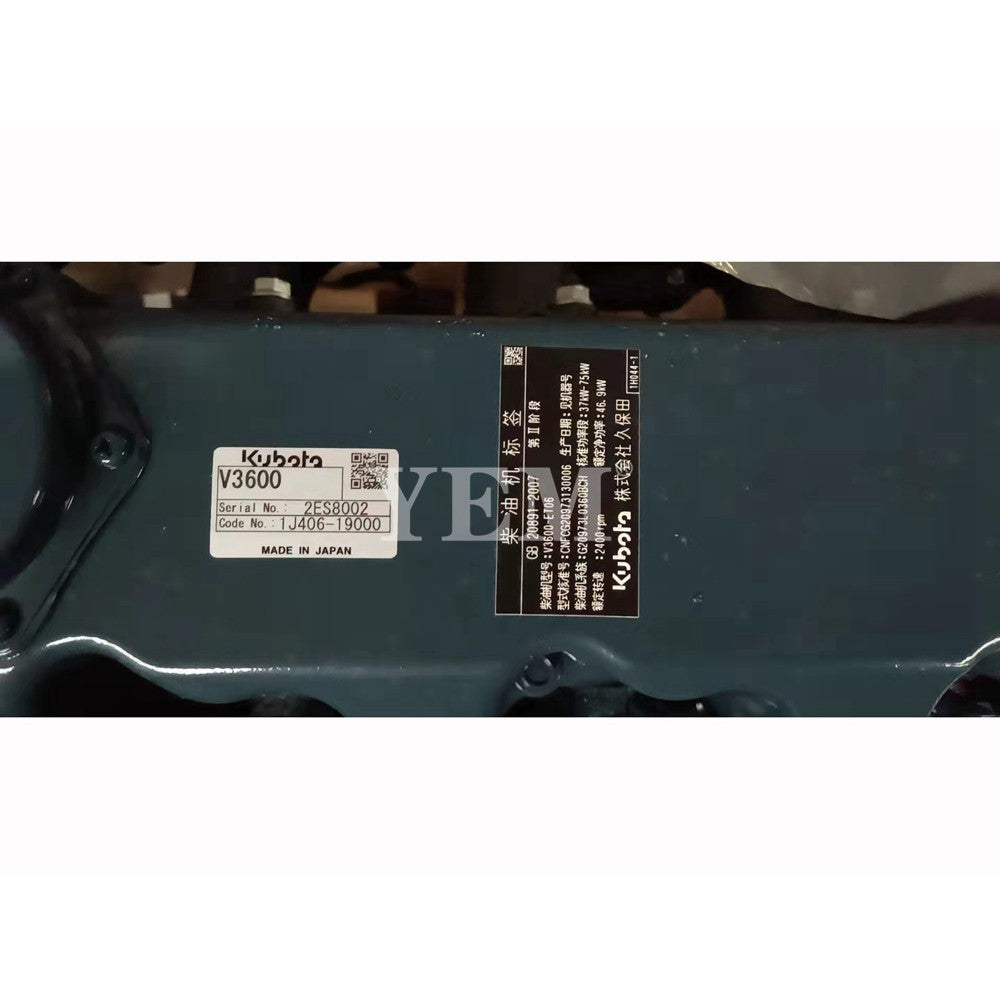 ENGINE ASSY FOR KUBOTA V3600 DIESEL ENGINE For Kubota