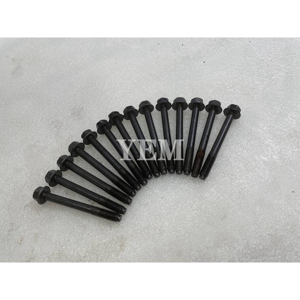 3TNE66 119266-01200 Cylinder Head Bolt For yanmar John Deere Tractor 330 332 For Yanmar