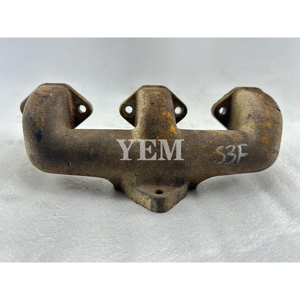Used Exhaust Manifold 34692-10100 For Mitsubishi S3F Engine For Mitsubishi