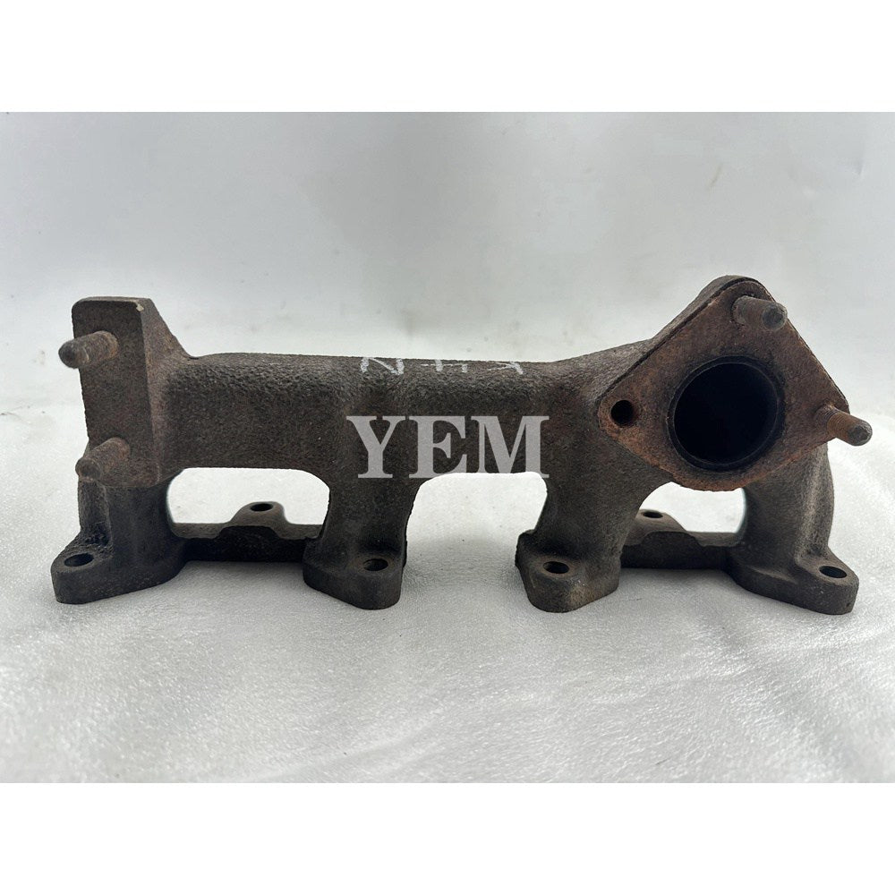 Used Exhaust Manifold For Mitsubishi K4N Engine HD205UR Excavator For Mitsubishi