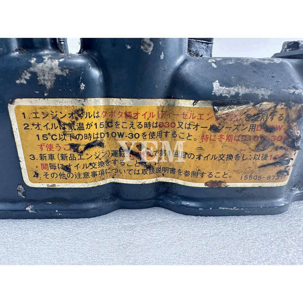 Used Z600 Valve Chamber Cover For Kubota Z600 Engine For Kubota