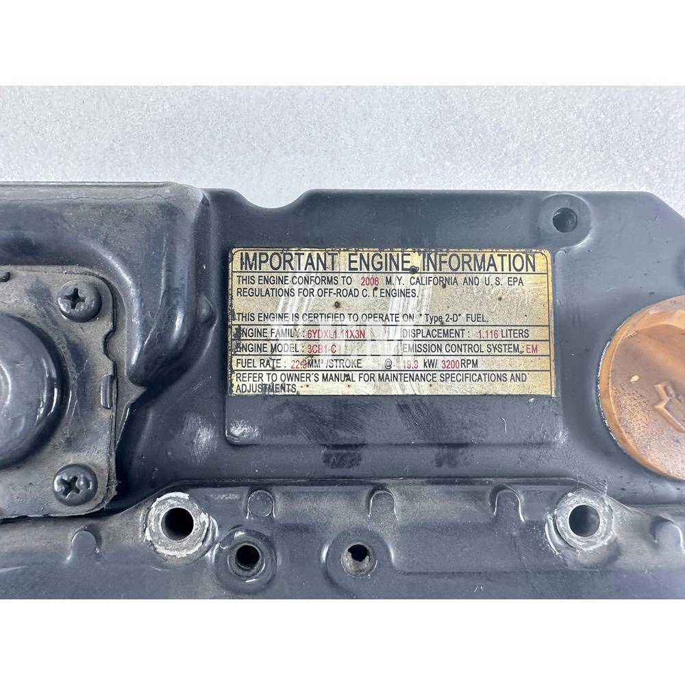 Used 3BC1 Valve Chamber Cover 119717-11381 For Isuzu 3BC1 Engine For Isuzu