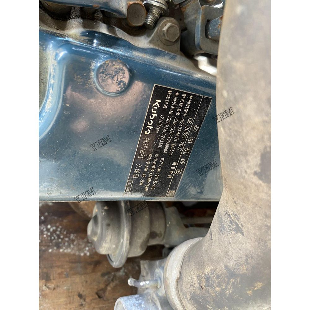 Used V2403-T Engine serial number BFE2050 For Kubota Engine Assembly For Kubota