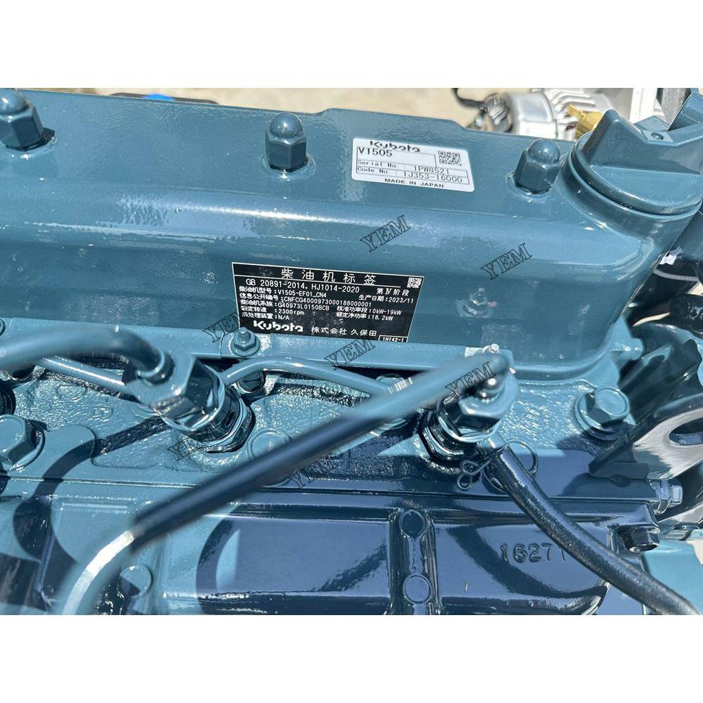 New V1505 Engine serial number 1PW8521 For Kubota Engine Assembly For Kubota